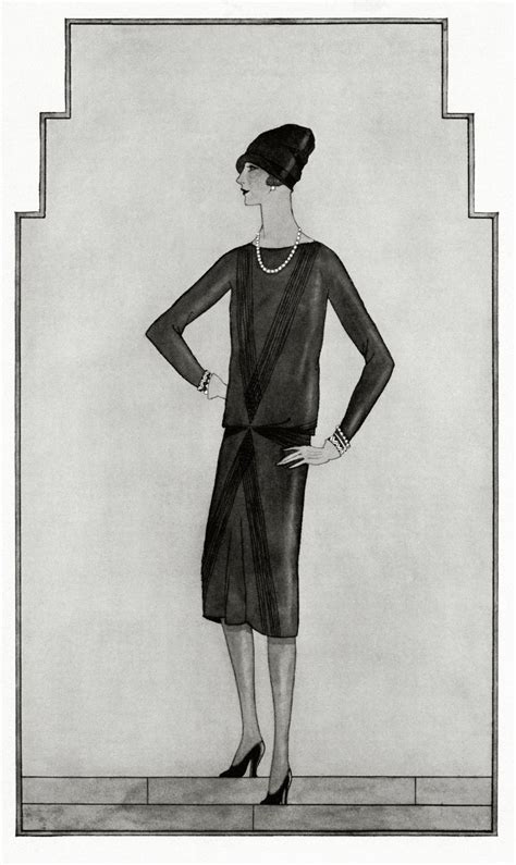 chanel little black dress vogue 1926|Chanel little black dress images.